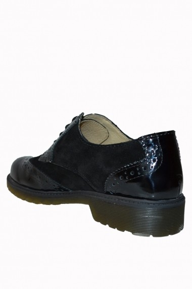 Pantofi Mopiel 23531/sp/lac negru/newbiker negru