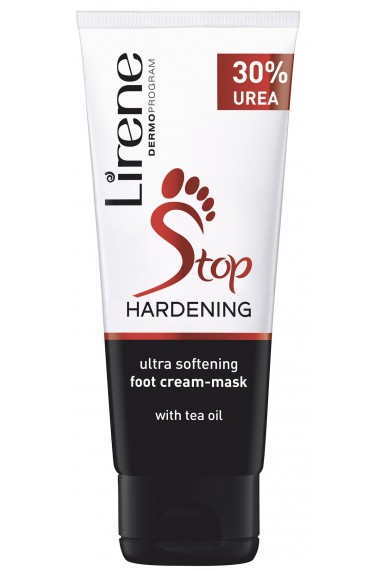 Crema-masca Lirene Stop-Cheratoza, pentru picioare, cu 30% Uree pentru efect ultranetezitor, 75ml
