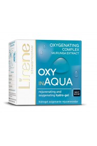 Gel oxigenant anti-imbatranire de noapte LIRENE OXY IN AQUA, pentru piele normala, 50ml