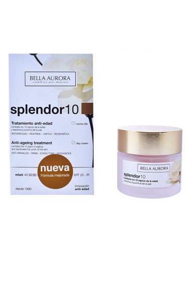 Crema Bella Aurora Splendor Gat si decolteu Facial Cream for Women Anti-Aging