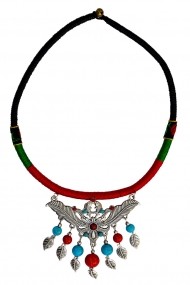 Colier multicolor cu accente rustice APT for YOU