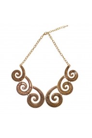 Set cercei si colier elegant Gold Infinity APT for YOU
