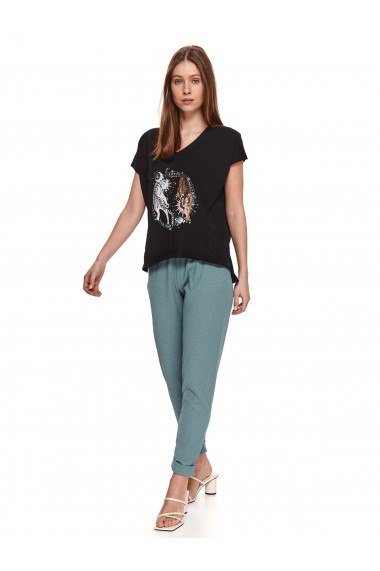 Tricou pentru femei TOP SECRET Negru