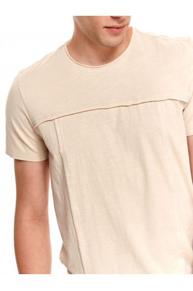 Tricou barbati TOP SECRET Bej