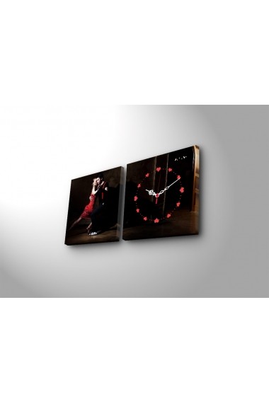 Ceas decorativ de perete(2 articole) Clock Art 228CLA2610 Multicolor