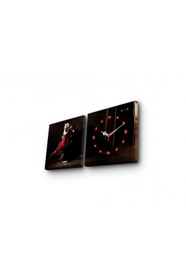 Ceas decorativ de perete(2 articole) Clock Art 228CLA2610 Multicolor