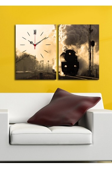 Ceas decorativ de perete(2 articole) Clock Art 228CLA2643 Multicolor