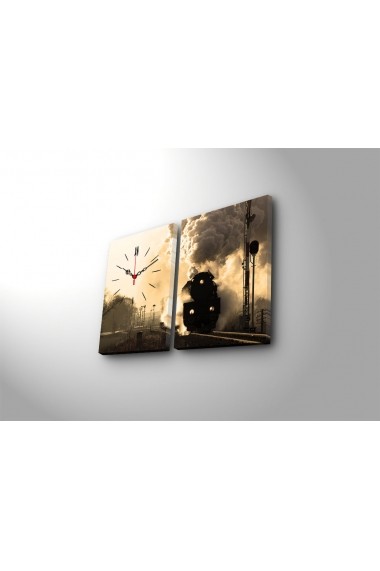 Ceas decorativ de perete(2 articole) Clock Art 228CLA2643 Multicolor