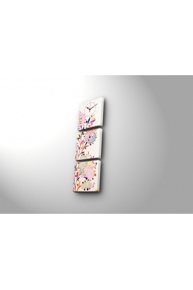 Ceas decorativ de perete(3 articole) Clock Art 228CLA2681 Multicolor