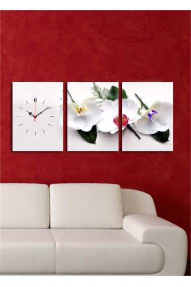 Ceas decorativ de perete(3 articole) Clock Art 228CLA2691 Multicolor