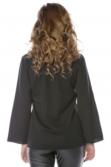 Bluza B121-CRISSTALUS acvamarin