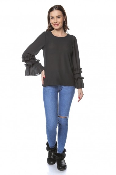 Bluza Crisstalus B127 Neagra