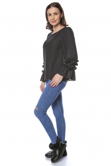 Bluza Crisstalus B127 Neagra