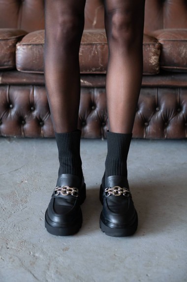 Ghete-pantofi Bigiottos Shoes pentru femei Negre
