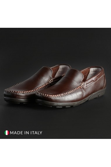 Mocasini Morbidone 5668_PELLE_MARRONE