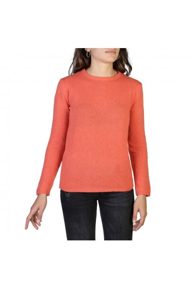 Pulover 100% Cashmere C-NECK-W_120-CORAL