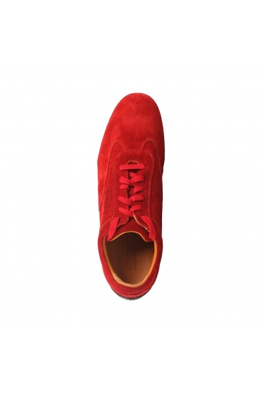 Pantofi sport Sparco IMOLA rosii, din piele