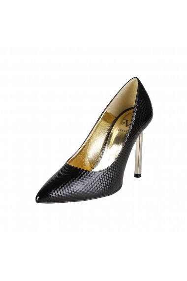 Pantofi cu toc Versace 1969 YSALINE NERO negru