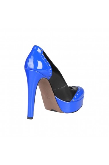 Pantofi cu toc Made in Italia GEMMA NERO-BLUETTE albastru