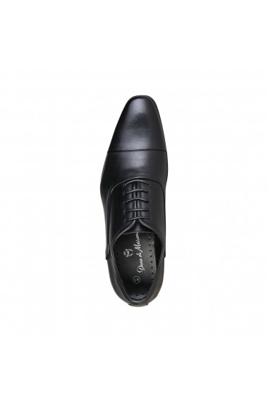 Pantofi Duca di Morrone EMERY_BLACK Negru