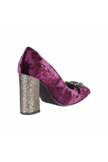 Pantofi cu toc Fontana 2.0 CHRIS PRUGNA-PLATINO Violet