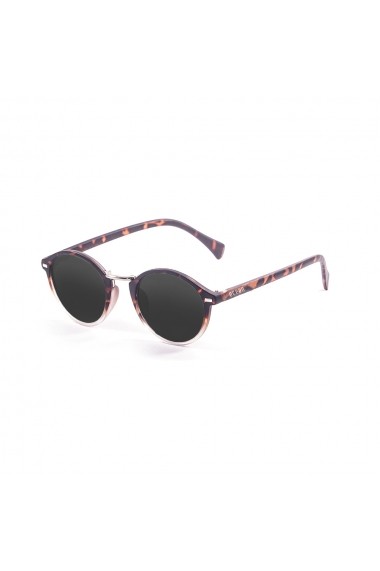 Ochelari de soare Ocean Sunglasses 10300-6_LILLE_MATTEDEMYBROWNWHITE-SMOKE gri