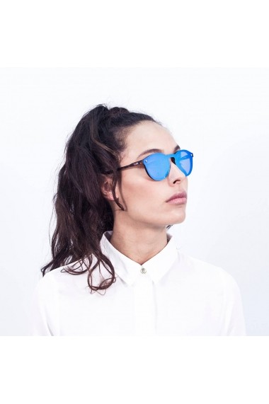 Ochelari de soare Ocean Sunglasses 75001-0_MILAN_MATTEBLACK-BLUE albastru