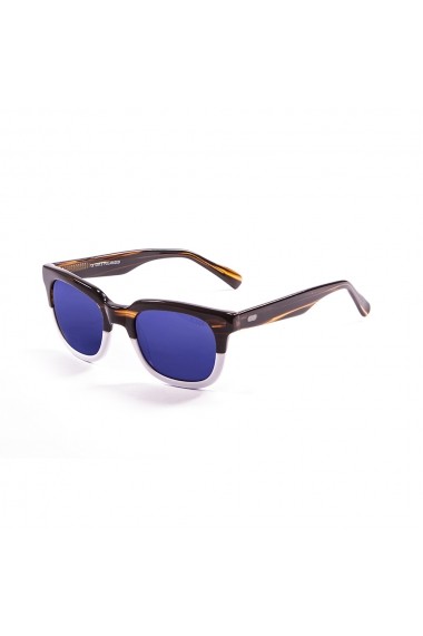 Ochelari de soare Ocean Sunglasses 61000-1_SANCLEMENTE_BROWNWHITE-BLUE albastru