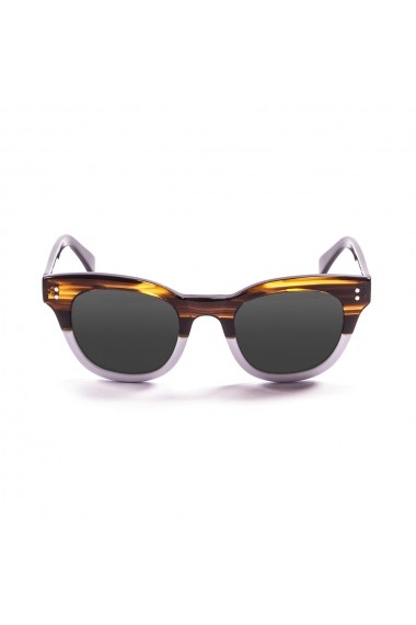 Ochelari de soare Ocean Sunglasses 62000-0_SANTACRUZ_BROWNWHITE-SMOKE gri