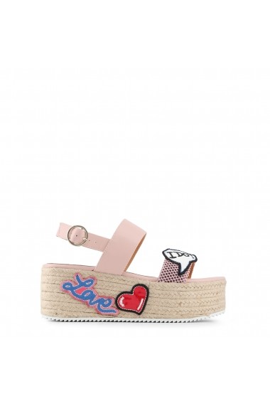 Sandale cu toc Love Moschino JA16087I15IC_160A roz