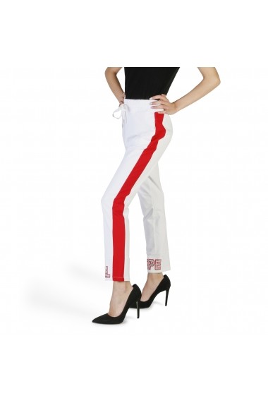 Pantaloni drepti Imperial PUU9VGLIBR_1100_BIANCO alb