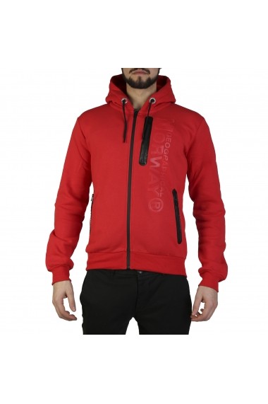 Pulover Geographical Norway Fascarade_man_red Rosu