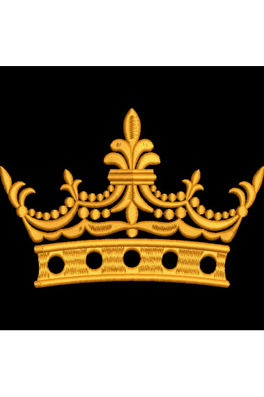Tricou Brodat - King's Crown