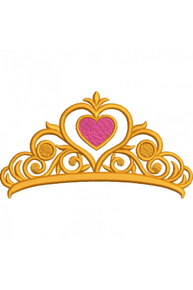 Tricou Brodat - Queen's Crown