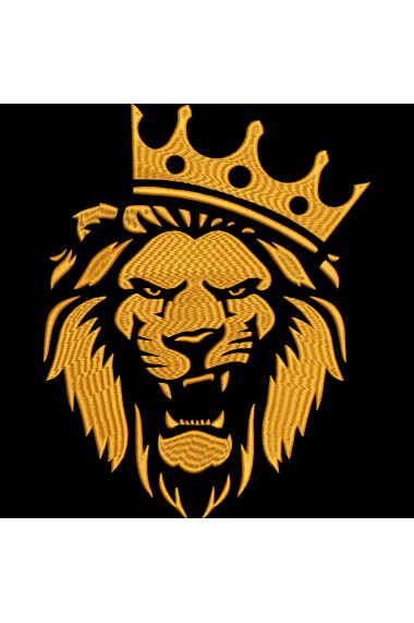 Tricou Brodat - King Lion