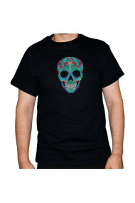 Tricou Brodat - Painted Skull