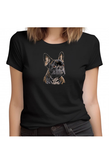 Tricou Brodat - French Bulldog