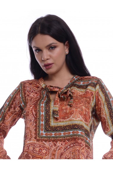 Bluza Eranthe satin PQ75 Multicolor