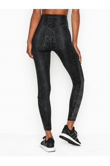 Colanti Victoria`s Secret Incredible Essential Lace up Legging Negru Snake