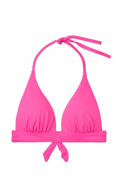 Sutien de baie Victoria`s Secret, Havana Push-Up Halter Swim Top, Roz