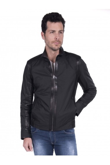 Jacheta din piele Giorgio Di Mare GI3763584 Negru