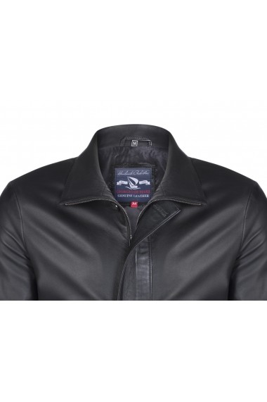 Jacheta din piele Giorgio di Mare GI6384776 Negru