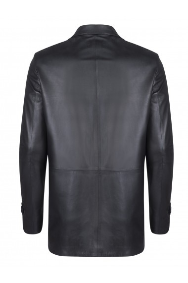 Jacheta din piele Giorgio di Mare GI6384776 Negru