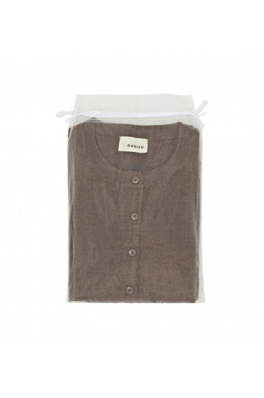 Set pulover si cardigan Rodier GLB-1EC7452-brown Maro
