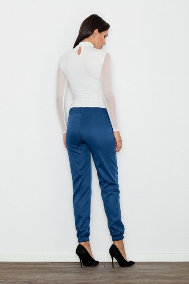 Pantaloni Figl GLB-M556-Blue Albastru