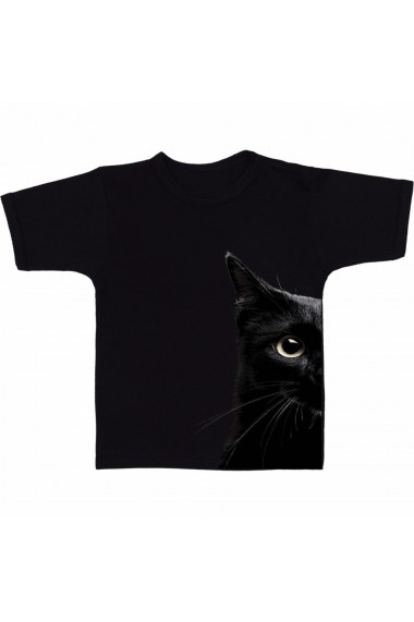 Tricou Black cat negru