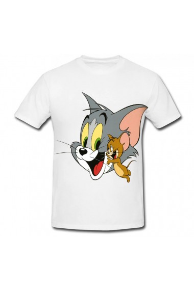 Tricou Tom and Jerry - funny alb