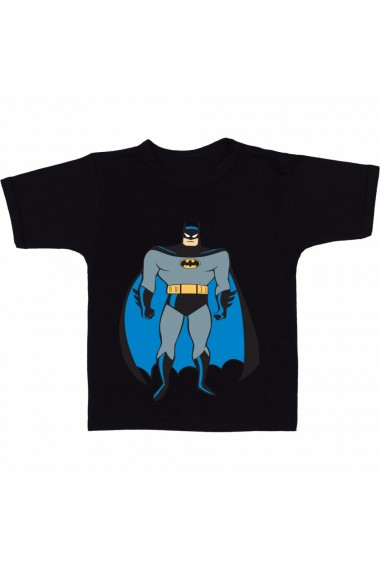 Tricou Batman super-erou negru