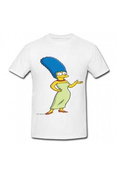 Tricou Marge Simpson alb