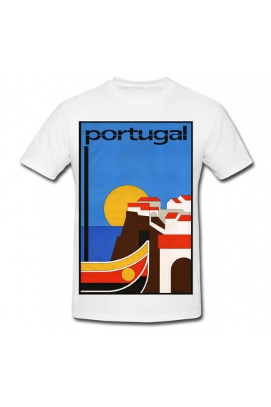 Tricou Portugal alb